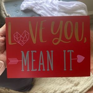 Precious home decor sign✨💙